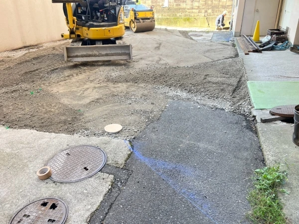 駐車場舗装工事施工後サムネイル画像