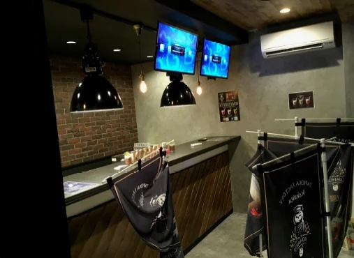 タピオカ琥珀九産大駅前店舗新設工事施工後サムネイル画像