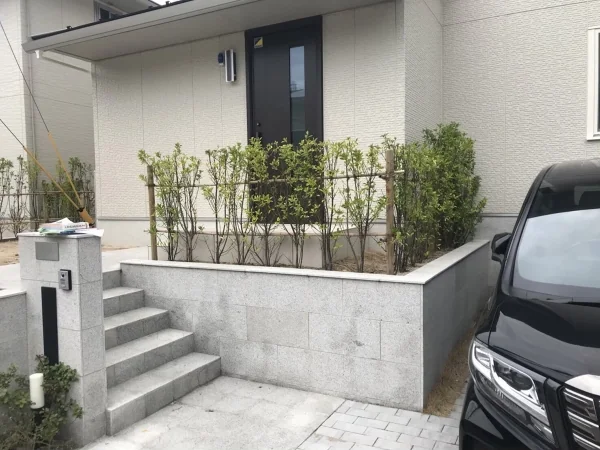 K様邸外構工事施工前サムネイル画像